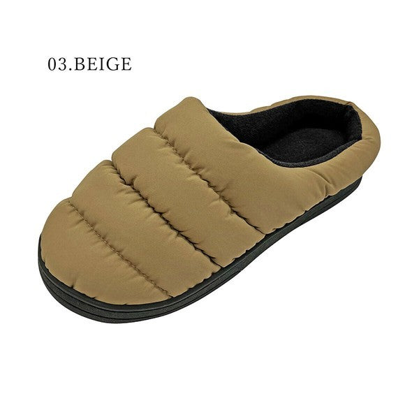 日本直送 內刷毛 保暖羽絨拖鞋 四色 | 莫卡辛鞋 懶人拖鞋 保暖 防寒 戶外 室內拖鞋 毛毛拖