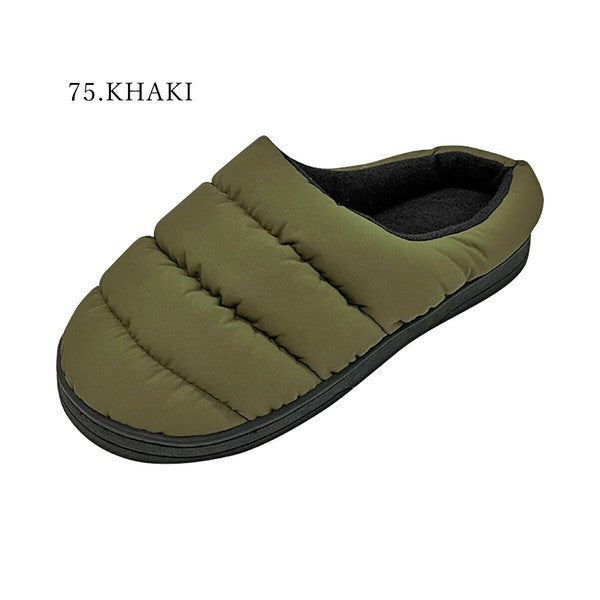 日本直送 內刷毛 保暖羽絨拖鞋 四色 | 莫卡辛鞋 懶人拖鞋 保暖 防寒 戶外 室內拖鞋 毛毛拖