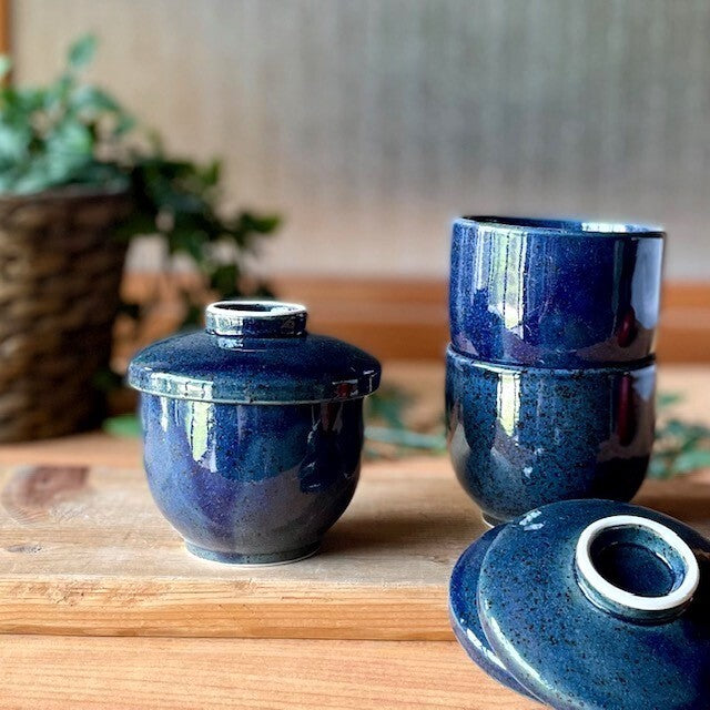 日本製 新款瀨戶燒 陶瓷茶碗蒸碗 附蓋蒸蛋碗 湯碗 甜品碗 湯盅 煲湯碗 茶碗蒸杯 燕窩燉盅 日式帶蓋碗