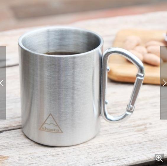 美國Shasta登山扣環馬克杯|推薦露營野營烤肉使用 - 富士通販