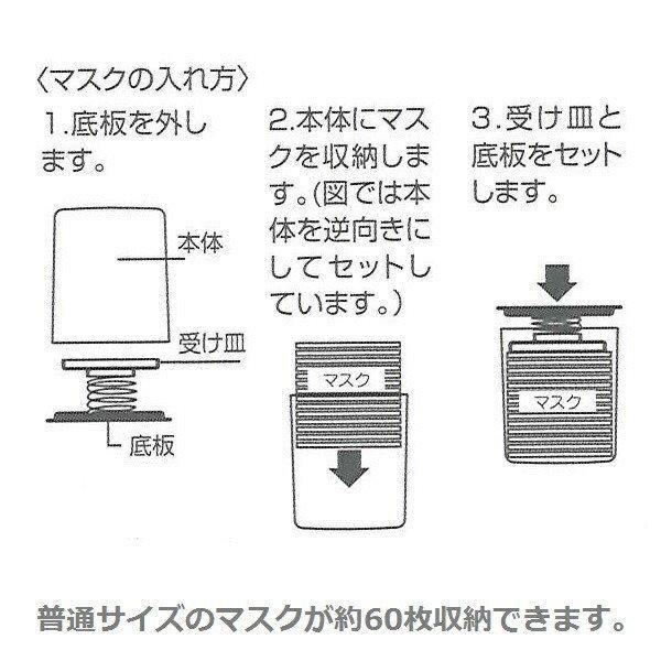 Skater 按壓式口罩收納盒|衛生紙盒 大人小孩可用 - 富士通販