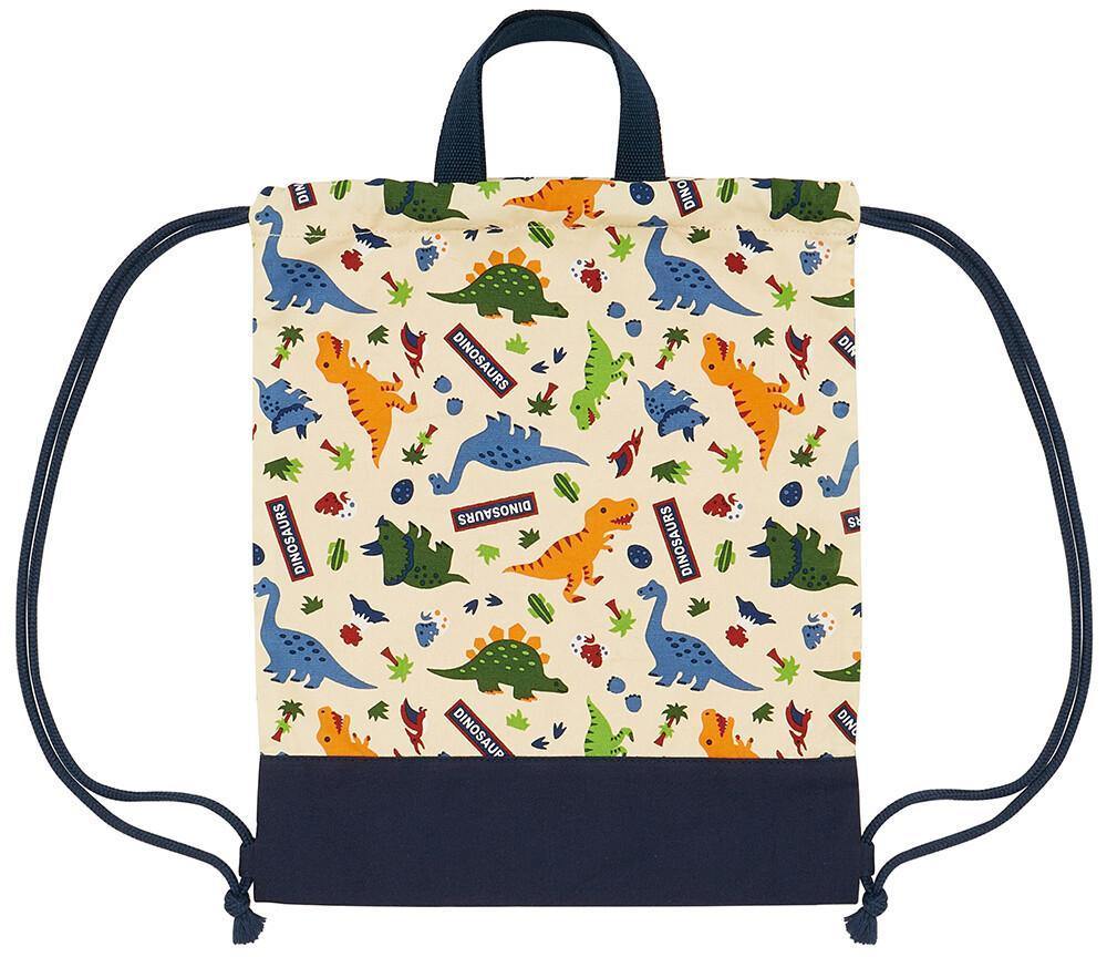 日本 SKATER恐龍束口後背包|手提袋|收納袋 - 富士通販