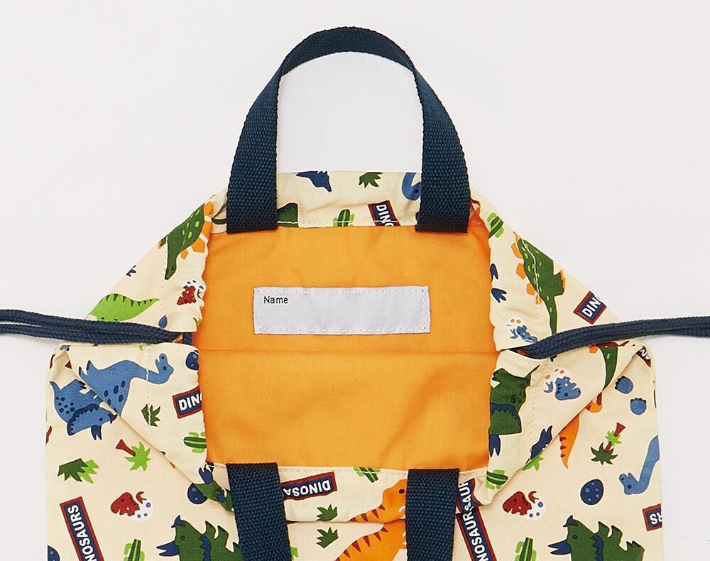 日本 SKATER恐龍束口後背包|手提袋|收納袋 - 富士通販