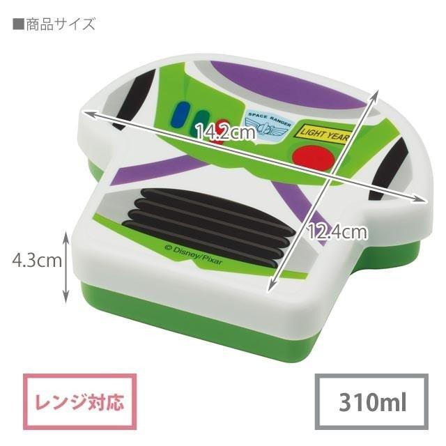 日本 Skater 玩具總動員 兒童點心分隔盒 附束帶|胡迪 巴斯光年 - 富士通販