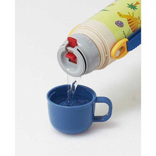 日本 Skater 恐龍 不鏽鋼水壺|保冷 保溫 兩用杯蓋組 - 富士通販