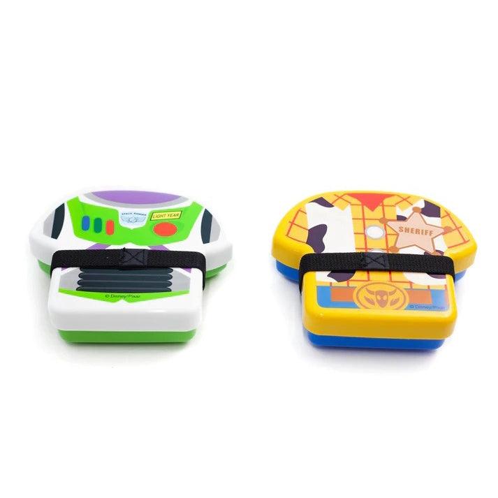 日本 Skater 玩具總動員 兒童點心分隔盒 附束帶|胡迪 巴斯光年 - 富士通販