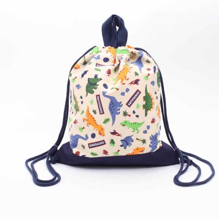 日本 SKATER恐龍束口後背包|手提袋|收納袋 - 富士通販