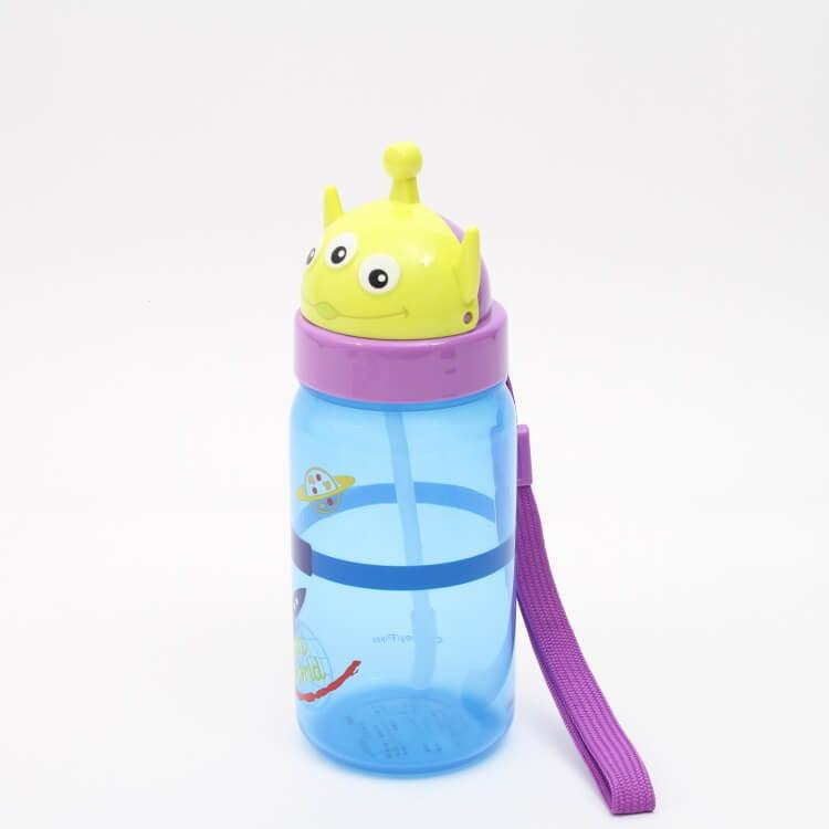 日本 SKATER 三眼怪水壺|350ml 兒童吸管水壺 學習水壺 - 富士通販
