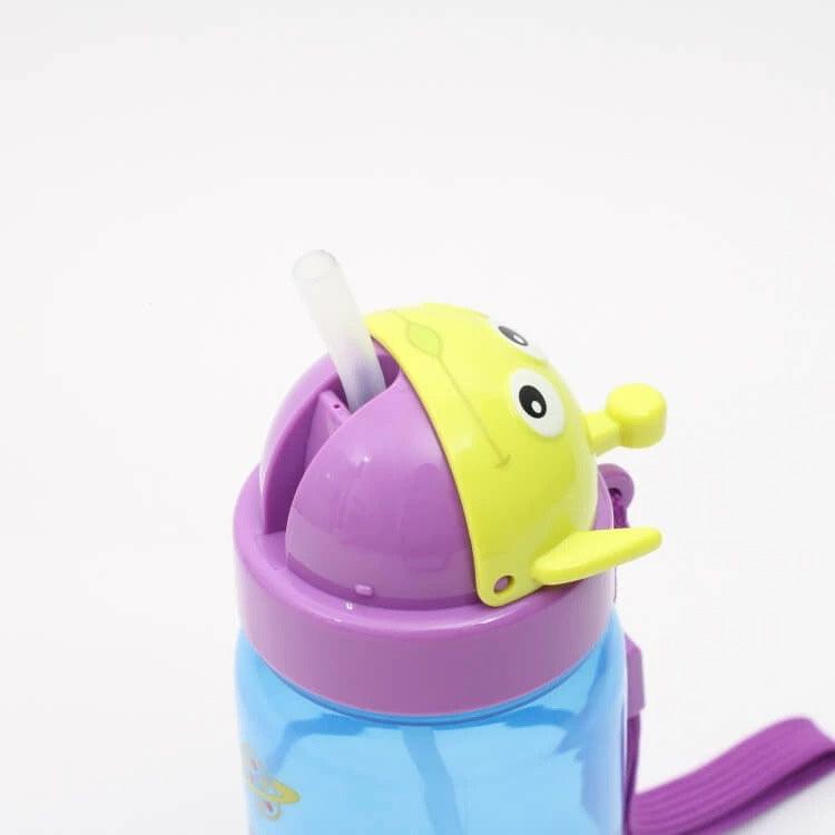 日本 SKATER 三眼怪水壺|350ml 兒童吸管水壺 學習水壺 - 富士通販