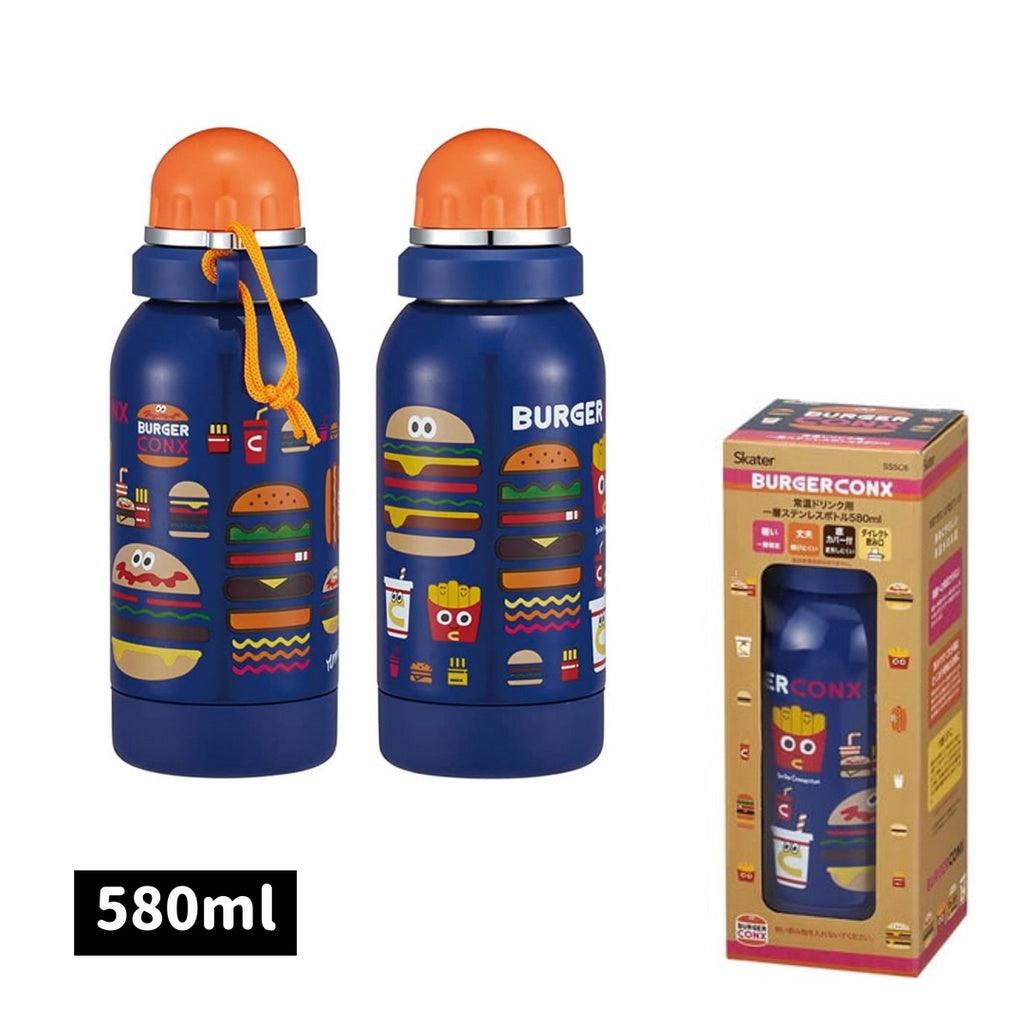 SKATER 不銹鋼直式水壺 580ml│兒童保溫瓶 - 富士通販