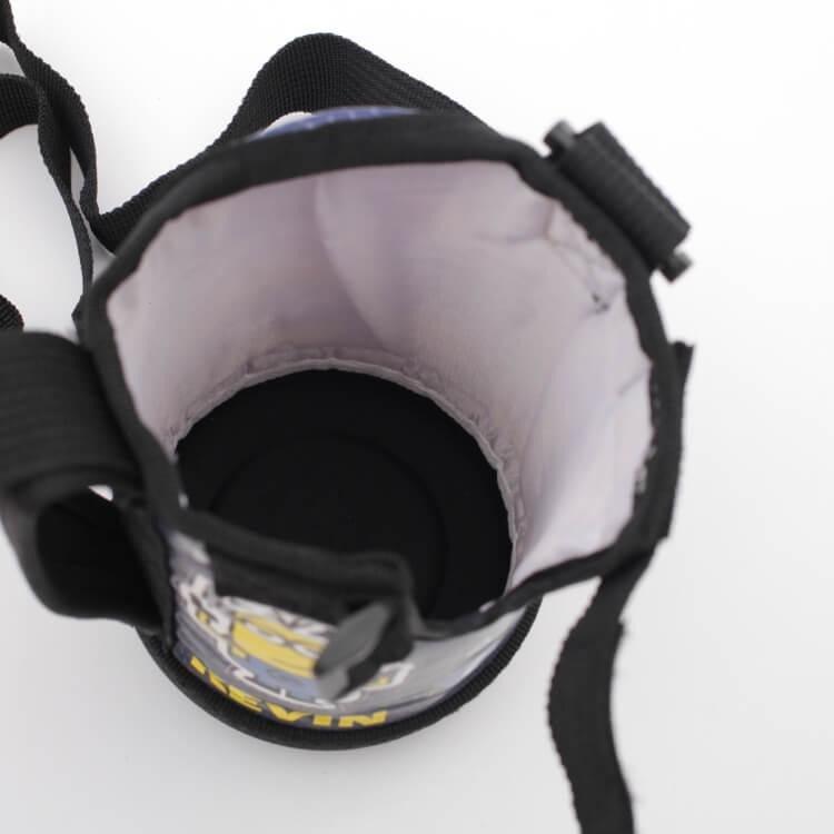 日本 Skater 小小兵 保冷 保溫 不鏽鋼水壺 600ml|直飲 彈蓋 附杯袋 - 富士通販