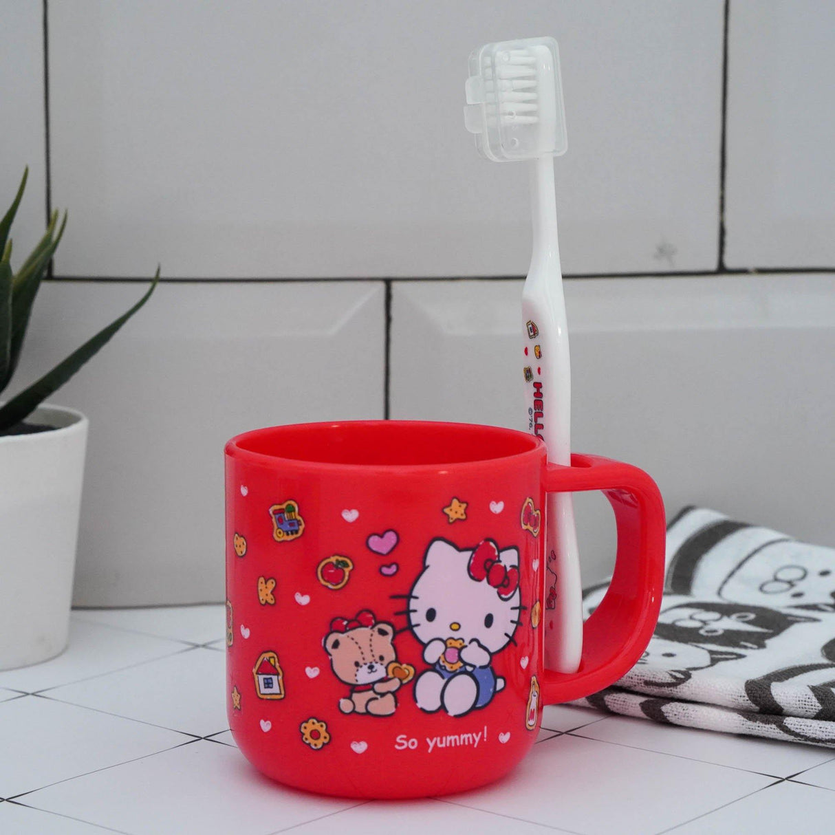 SKATER 兒童牙刷漱口杯|神奇寶貝、Hello Kitty - 富士通販