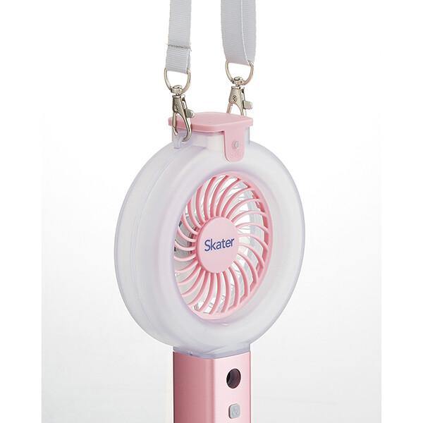 日本Skater USB充電噴霧風扇 藍色|銀色|粉色-三色可選 - 富士通販