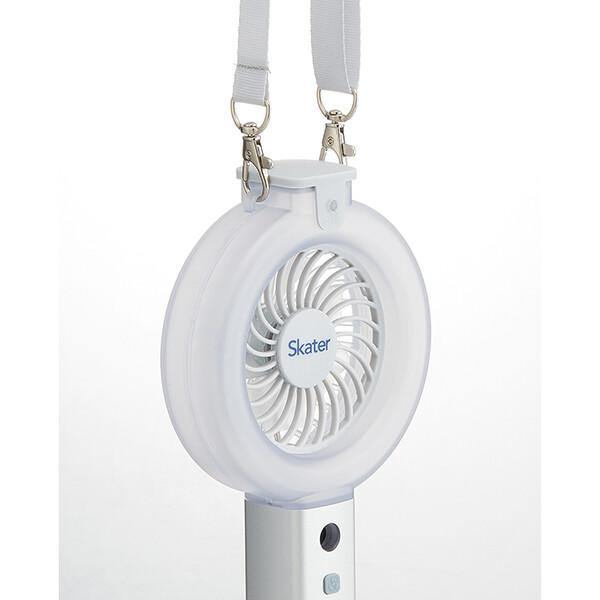 日本Skater USB充電噴霧風扇 藍色|銀色|粉色-三色可選 - 富士通販
