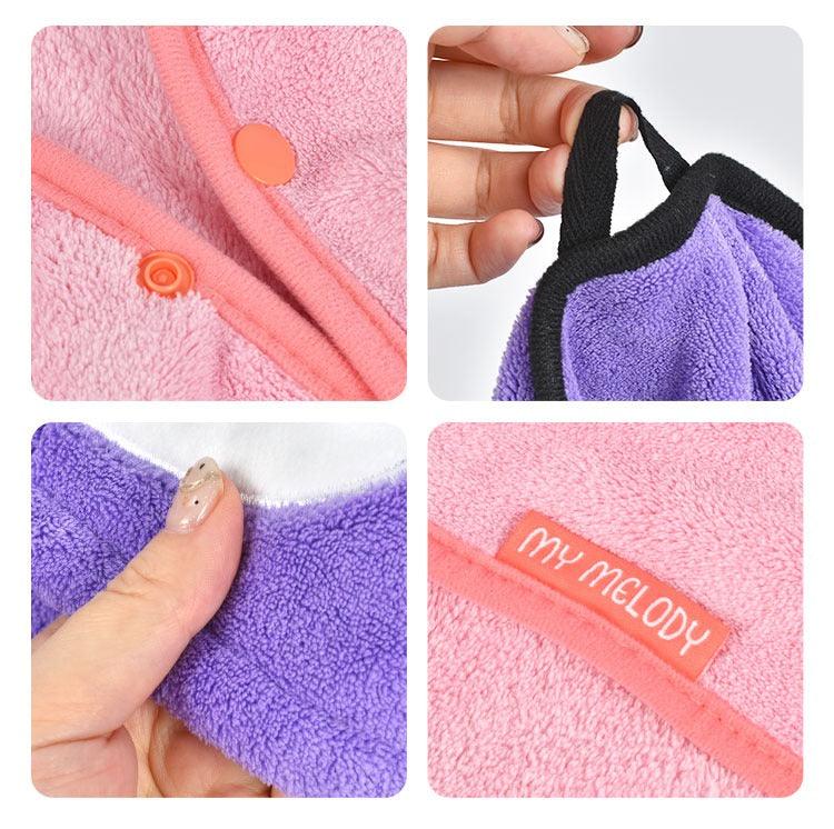 日本 Skater 兒童卡通連帽浴巾|日本熱銷 迪士尼 三麗鷗 - 富士通販