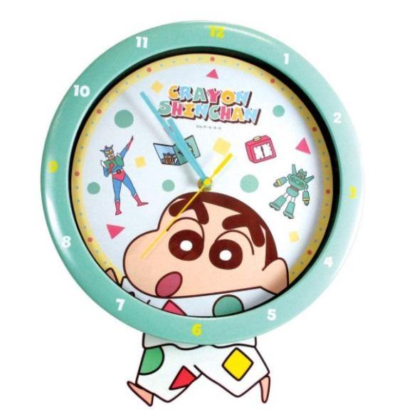 日本正版 卡通靜音擺鐘-睡衣蠟筆小新|蠟筆小新|小叮噹|湯姆貓與傑利鼠|SNOOPY史努比|Winnie Pooh小熊維尼-六款可選 - 富士通販