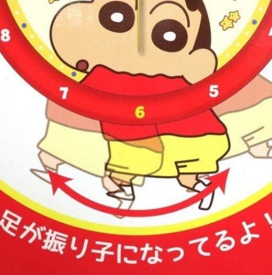 日本正版 卡通靜音擺鐘-睡衣蠟筆小新|蠟筆小新|小叮噹|湯姆貓與傑利鼠|SNOOPY史努比|Winnie Pooh小熊維尼-六款可選 - 富士通販