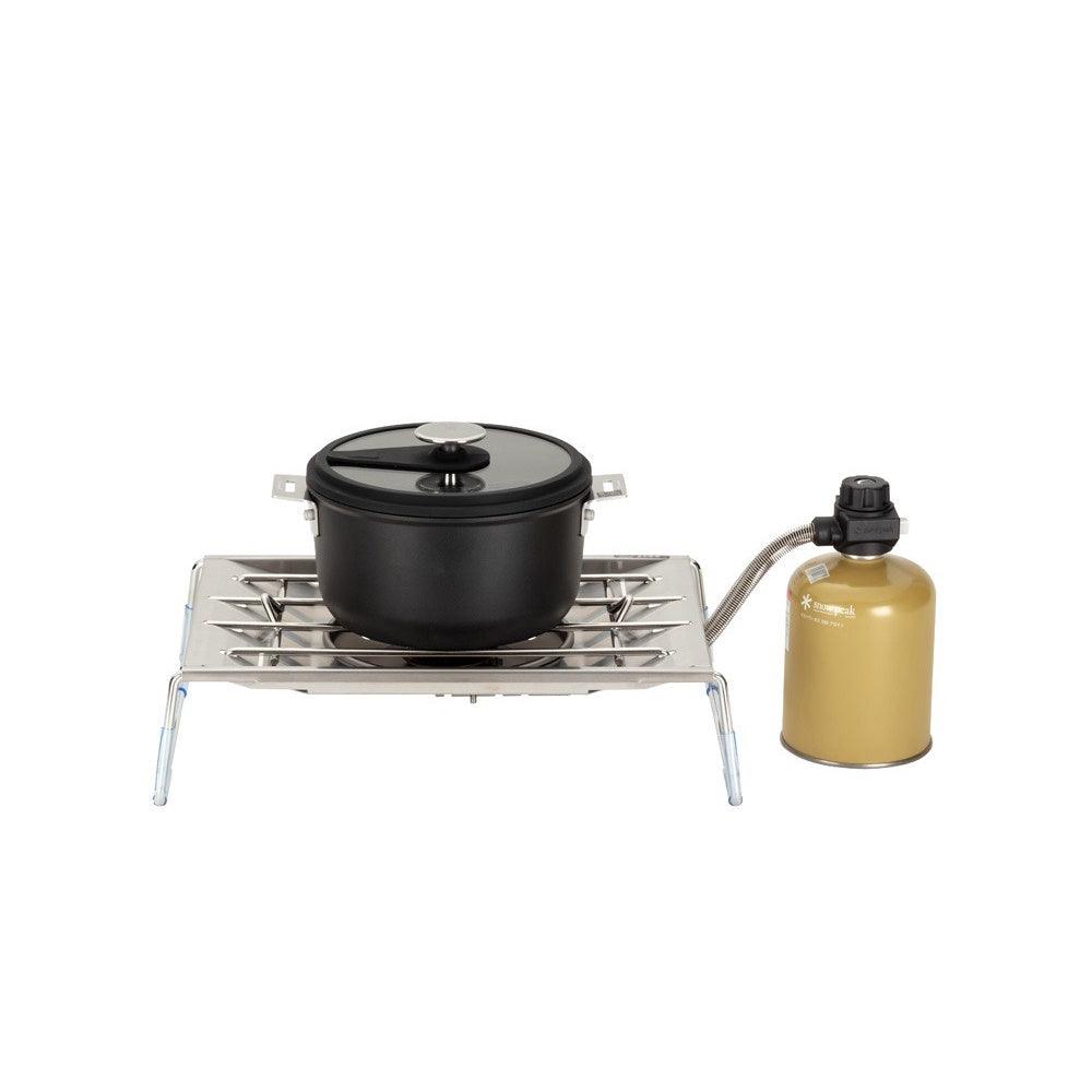 日本 Snow Peak 露營 平板單口爐|GS-450R - 富士通販