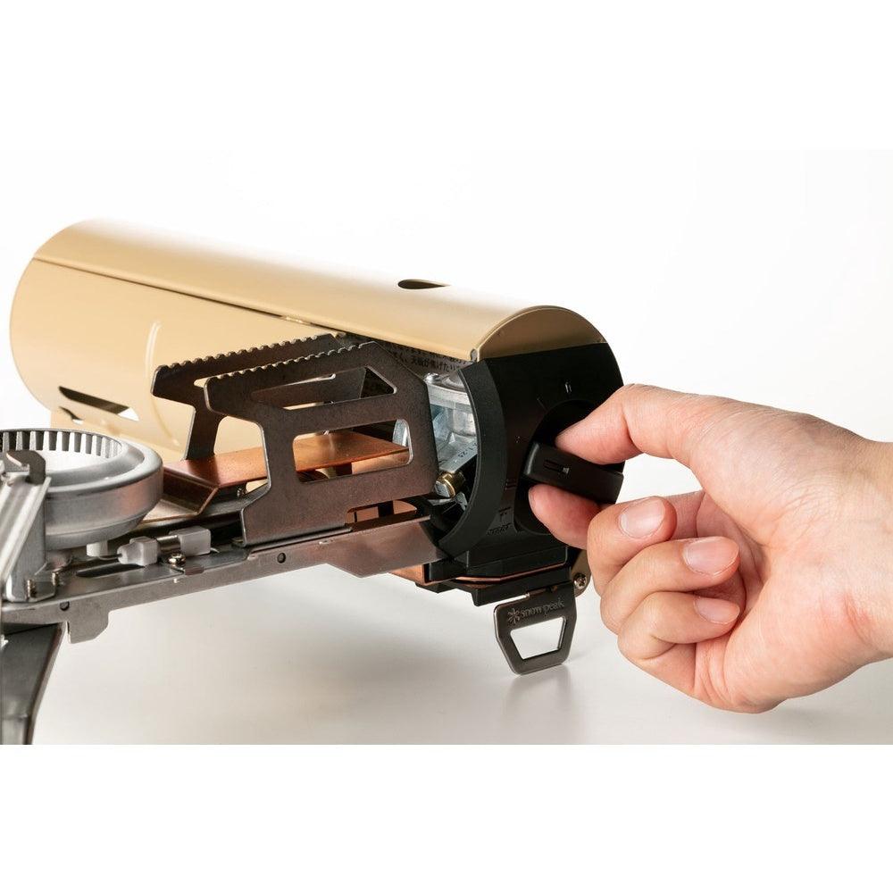 日本製 Snow Peak HOME&CAMP 卡式瓦斯爐|卡其色 GS-600KH - 富士通販