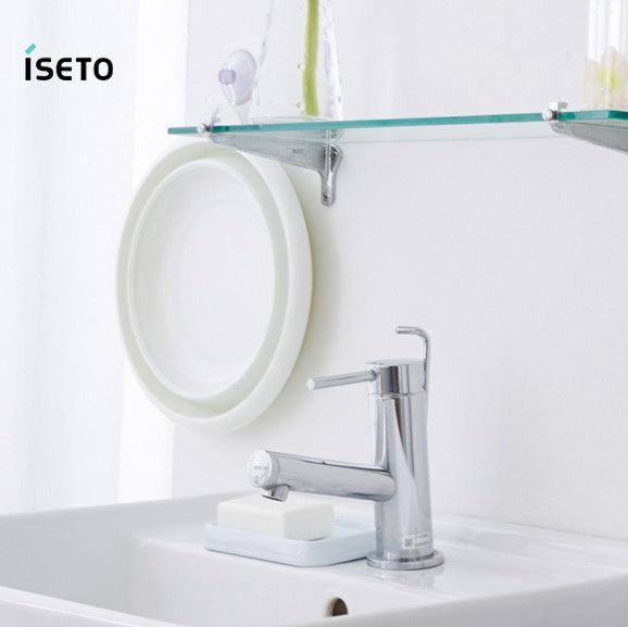 ISETO 日本製|可折疊臉盆、方便攜帶式水盆 - 富士通販