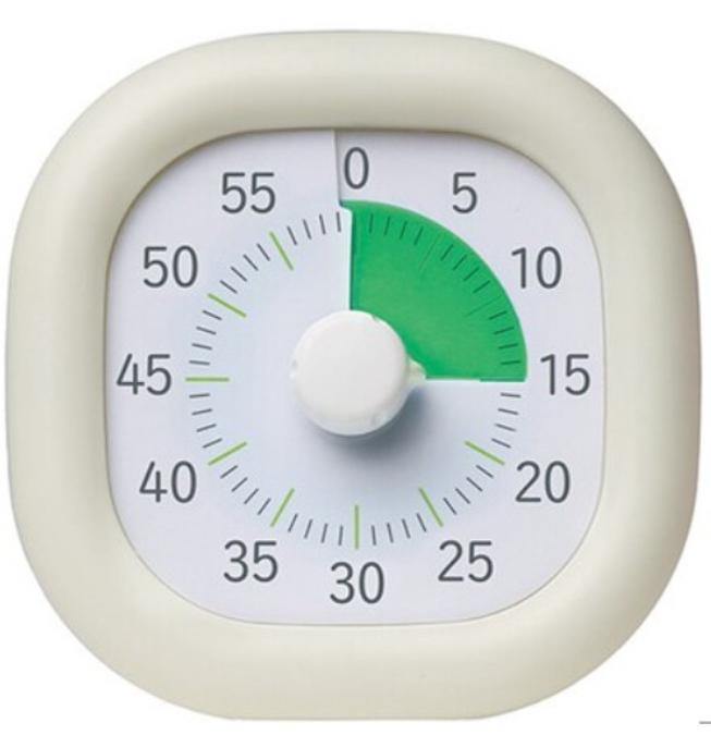 日本Sonic專注力學習時鐘|兒童時間掌握色塊倒數計時器 - 富士通販