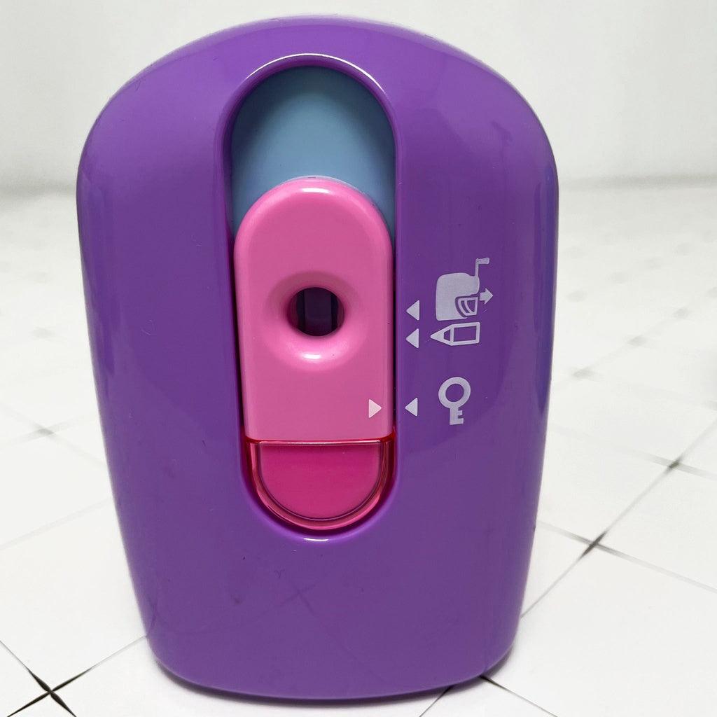 日本 SONIC 自動退出削鉛筆機|大容量 防夾手 可削色鉛筆 - 富士通販