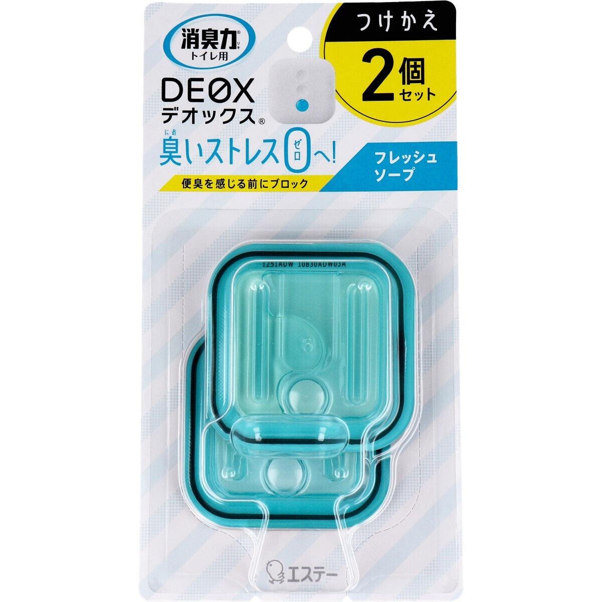 日本 ST雞仔牌 DEOX廁所消臭力香氛 清新綠色 6mL|浴廁除臭 廁所芳香劑 - 富士通販