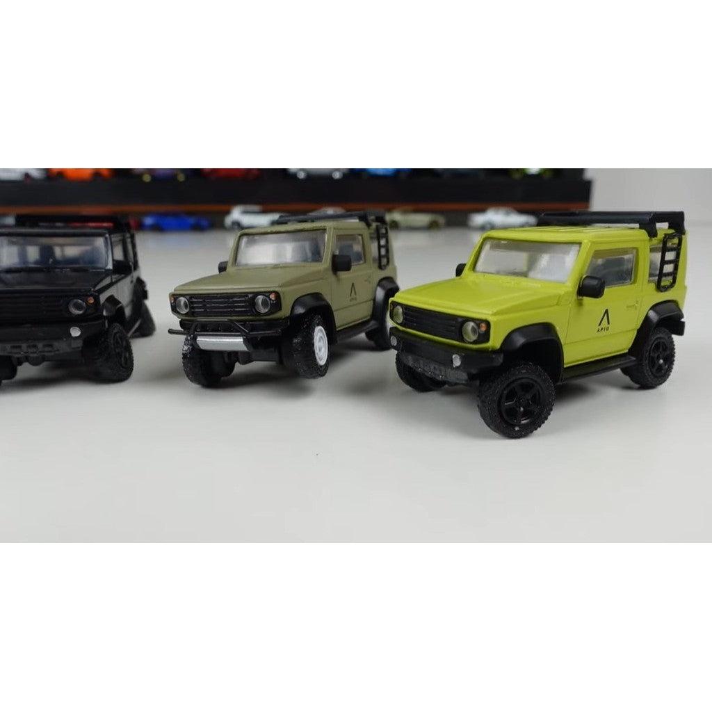 日本 STASTO 1/64 轉蛋 扭蛋 1比64 PLUS APIO JIMNY JB74 模型 - 富士通販
