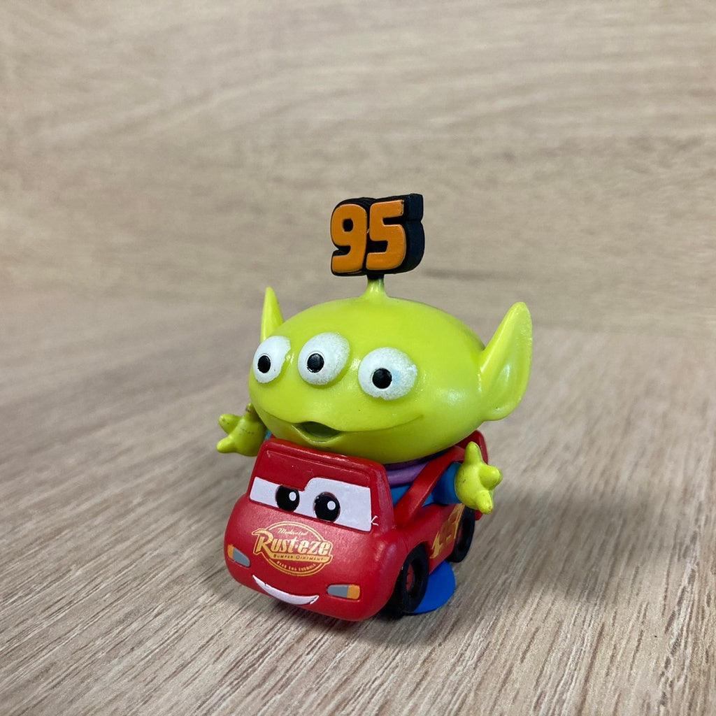 日本T-ARTS三眼怪變裝扭蛋|巴斯光年、翠絲、閃電麥坤、機器人伊芙、牡羊女寶貝 - 富士通販