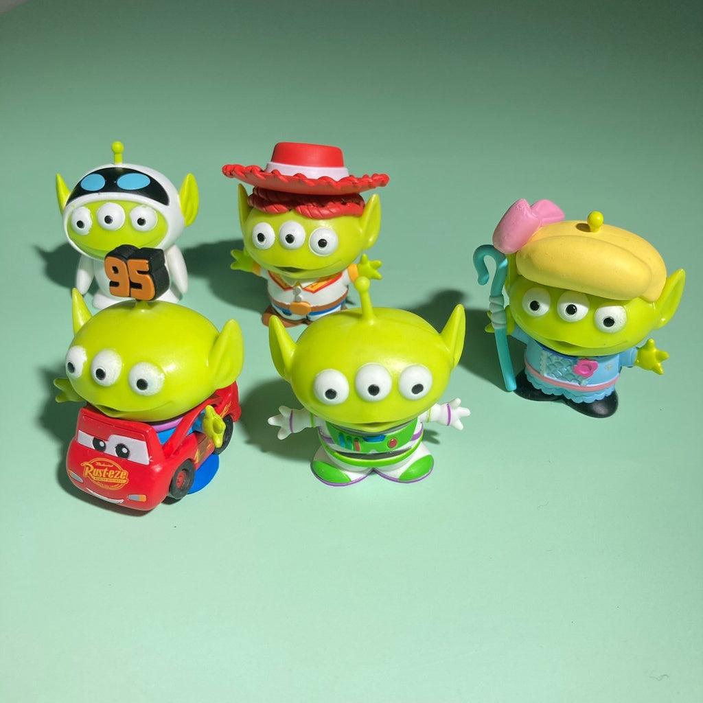 日本T-ARTS三眼怪變裝扭蛋|巴斯光年、翠絲、閃電麥坤、機器人伊芙、牡羊女寶貝 - 富士通販