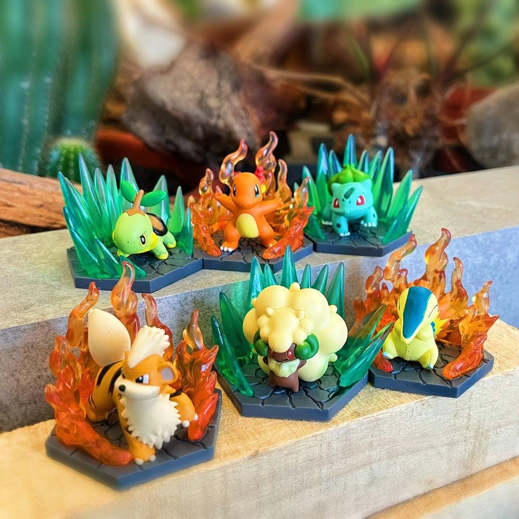 精靈寶可夢特效公仔 扭蛋| T-ARTS 火與草系篇 - 富士通販