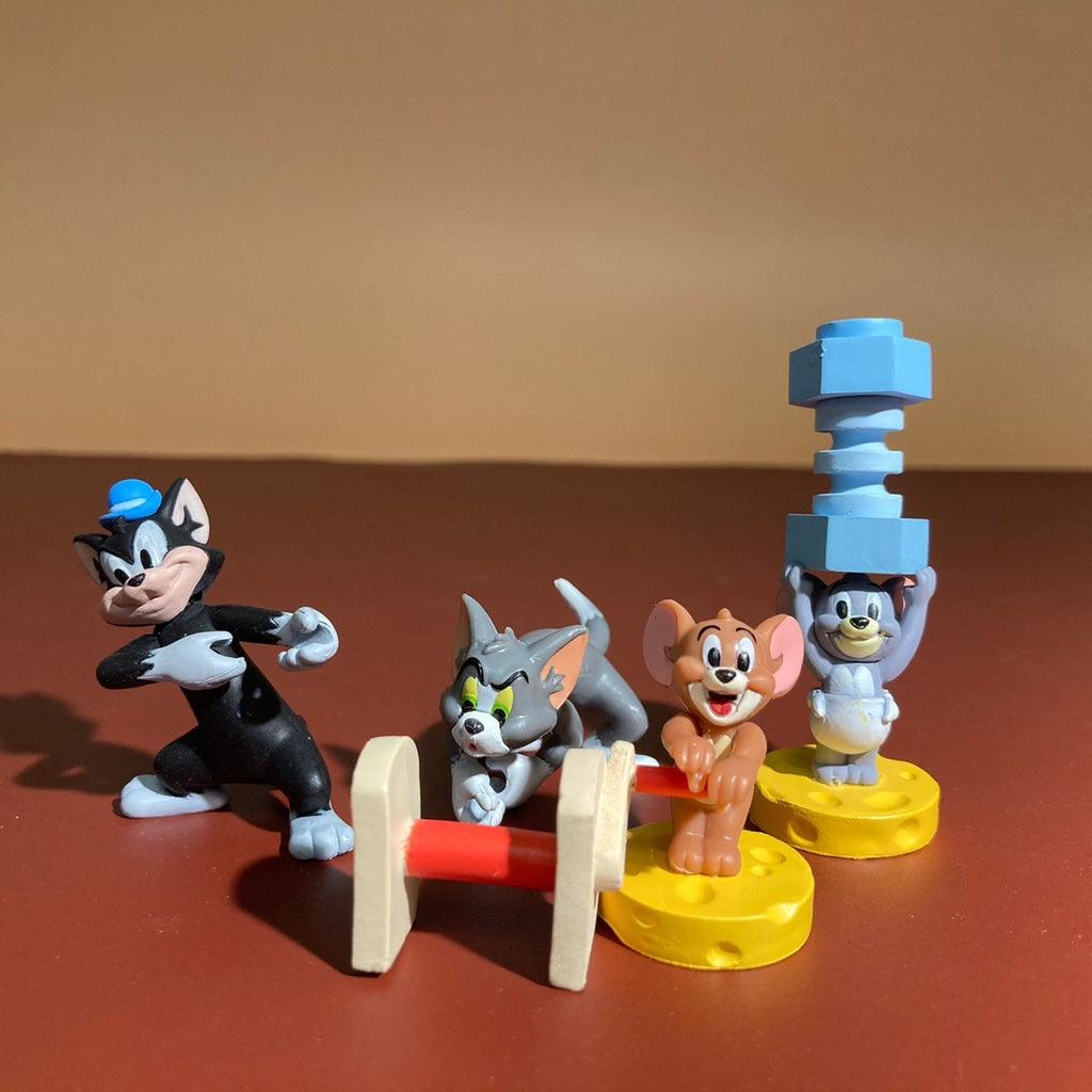 日本T-ARTS湯姆貓與傑利鼠拔河扭蛋|湯姆貓、傑利鼠、小不點、黑白貓 - 富士通販