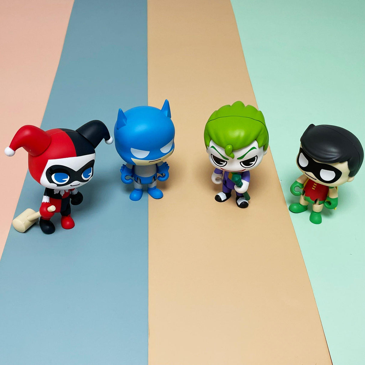 日本 T-arts 蝙蝠俠可動扭蛋|環保扭蛋 大頭扭蛋 - 富士通販