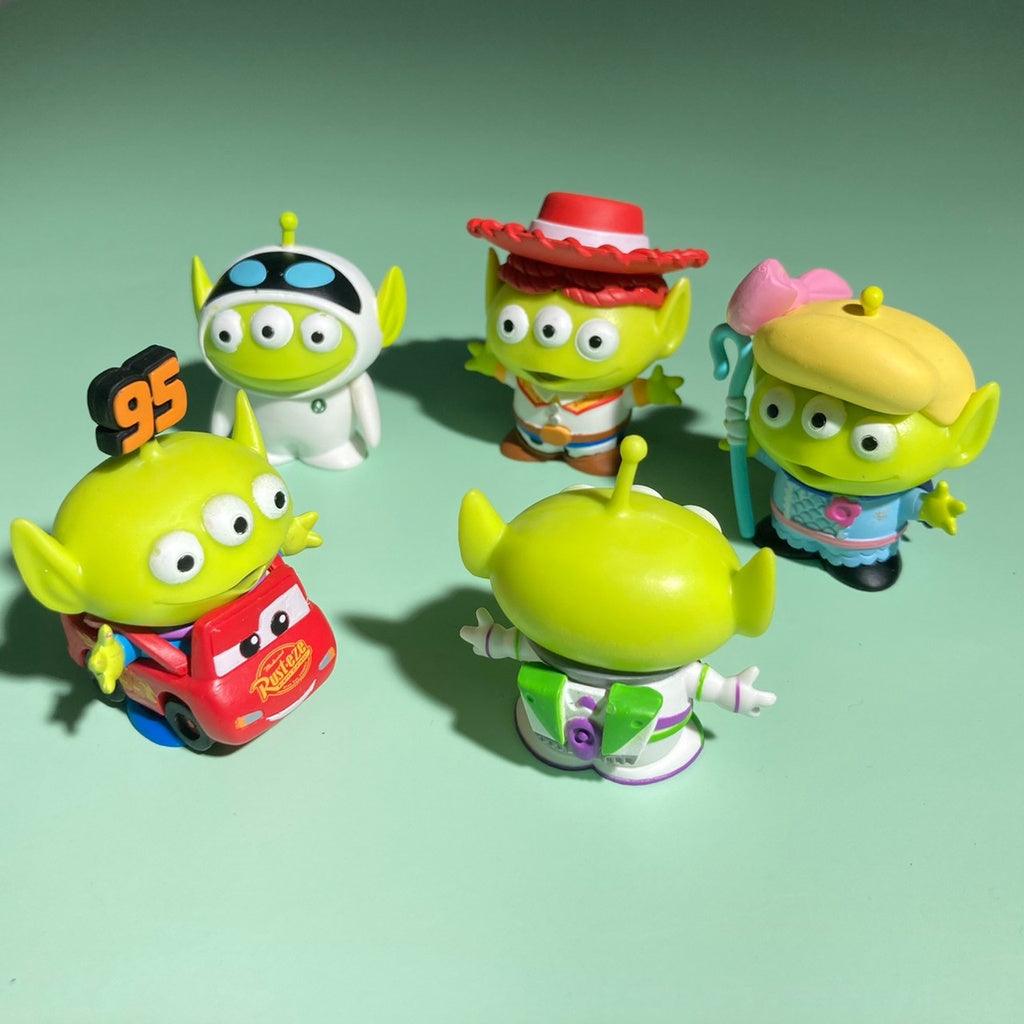 日本T-ARTS三眼怪變裝扭蛋|巴斯光年、翠絲、閃電麥坤、機器人伊芙、牡羊女寶貝 - 富士通販