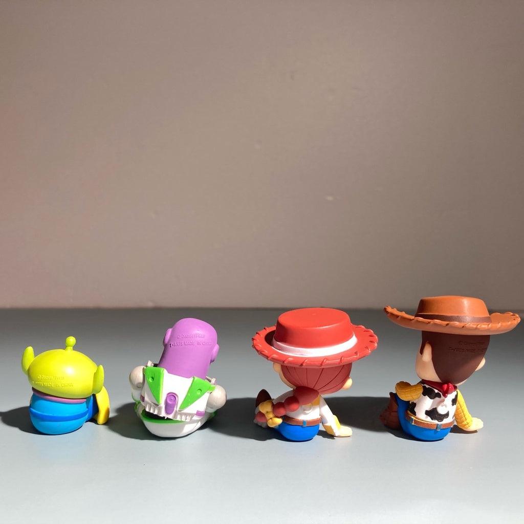 日本T-ARTS玩具總動員倚肩扭蛋|三眼怪、巴斯光年、翠絲、胡迪 - 富士通販