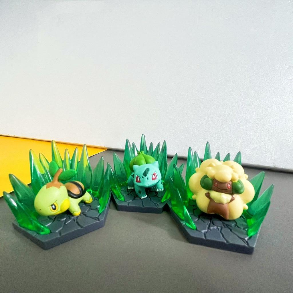 精靈寶可夢特效公仔 扭蛋| T-ARTS 火與草系篇 - 富士通販