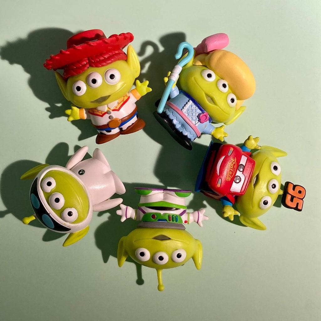 日本T-ARTS三眼怪變裝扭蛋|巴斯光年、翠絲、閃電麥坤、機器人伊芙、牡羊女寶貝 - 富士通販