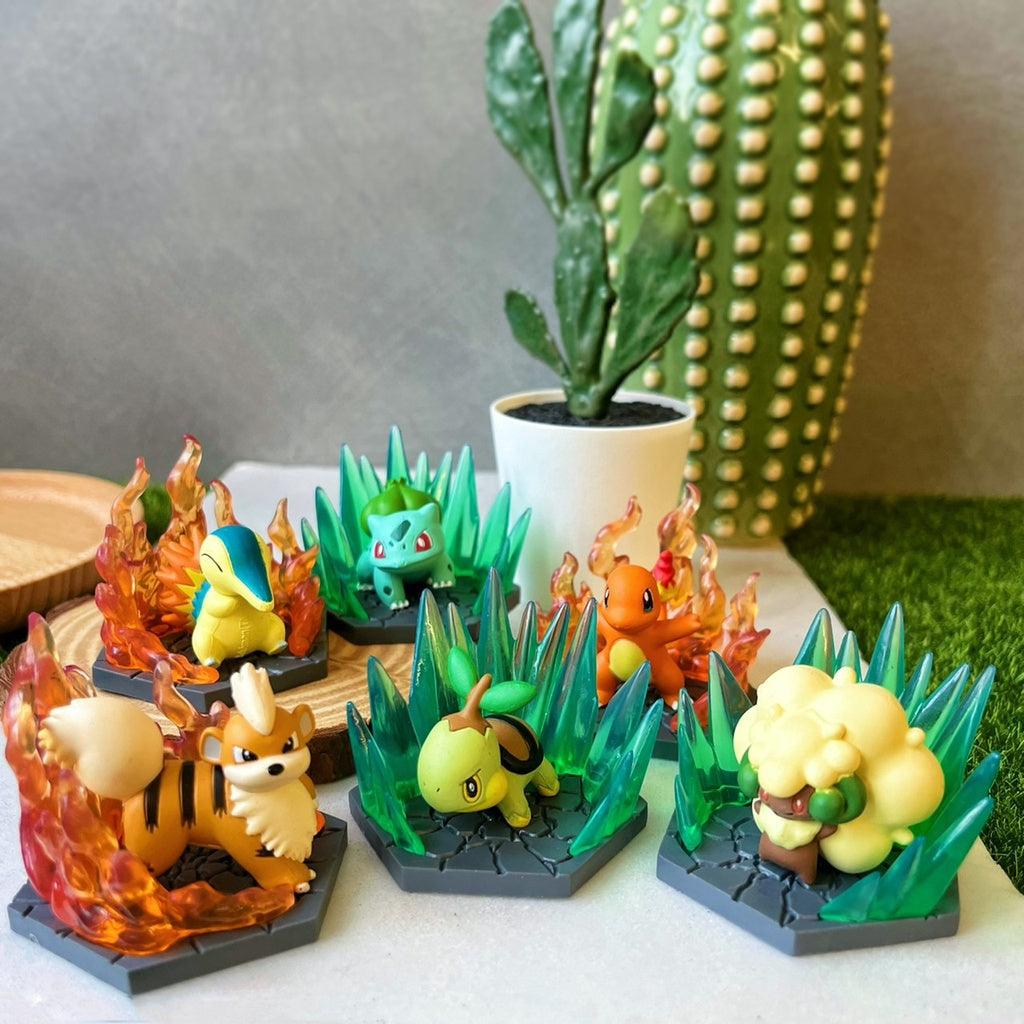精靈寶可夢特效公仔 扭蛋| T-ARTS 火與草系篇 - 富士通販