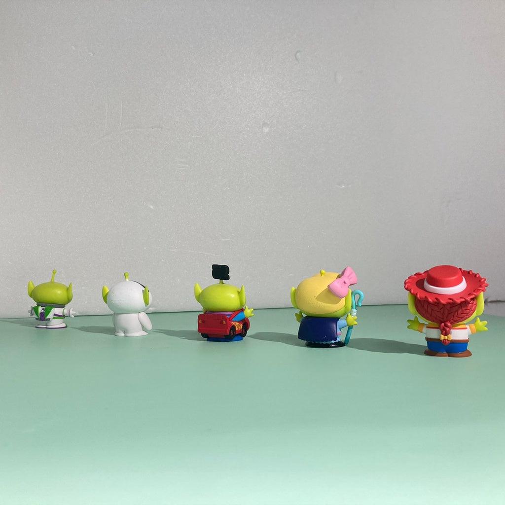 日本T-ARTS三眼怪變裝扭蛋|巴斯光年、翠絲、閃電麥坤、機器人伊芙、牡羊女寶貝 - 富士通販