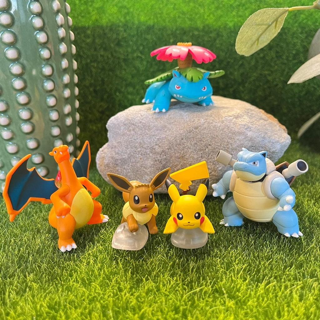 日本 T-ARTS 扭蛋 精靈寶可夢關都篇|皮卡丘 噴火龍 伊布 妙蛙花 水箭龜 - 富士通販