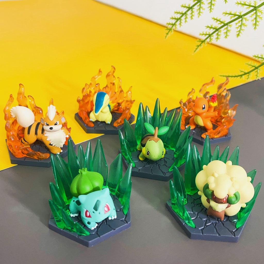 精靈寶可夢特效公仔 扭蛋| T-ARTS 火與草系篇 - 富士通販