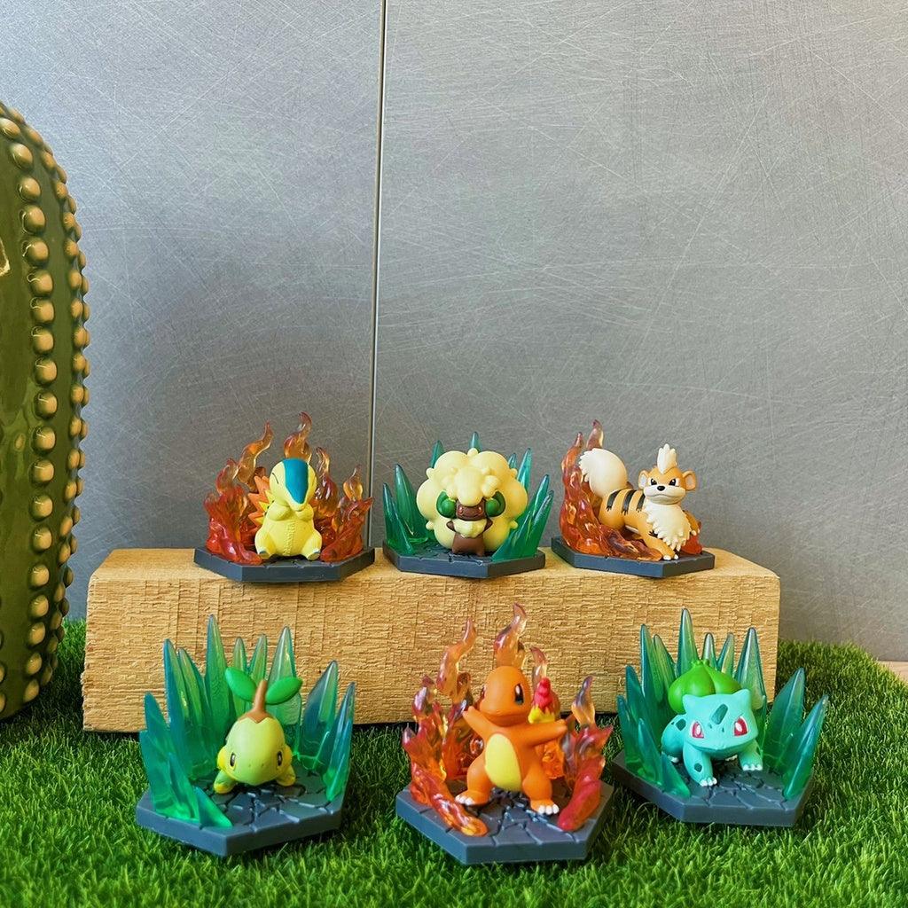 精靈寶可夢特效公仔 扭蛋| T-ARTS 火與草系篇 - 富士通販