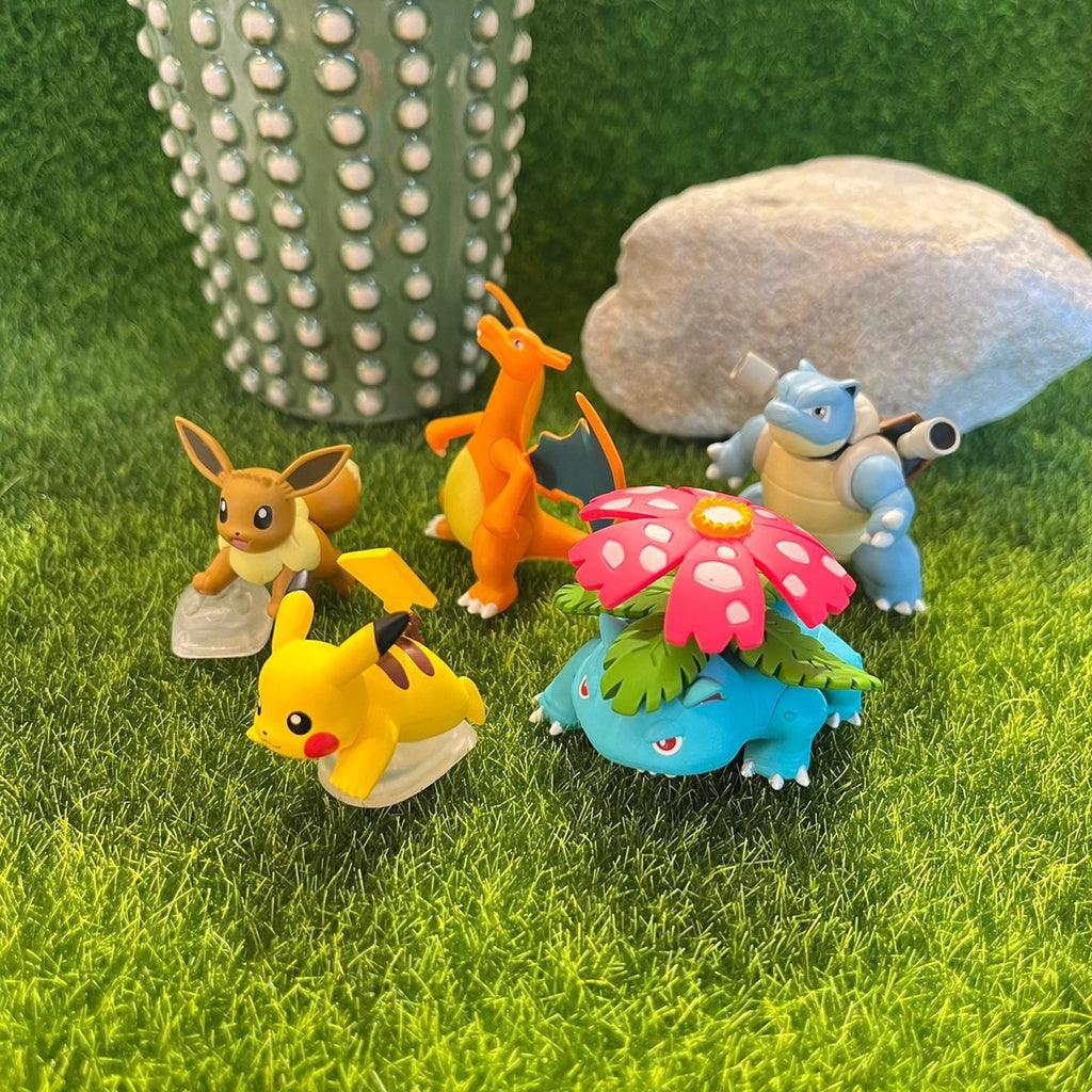 日本 T-ARTS 扭蛋 精靈寶可夢關都篇|皮卡丘 噴火龍 伊布 妙蛙花 水箭龜 - 富士通販