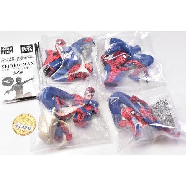 日本 T-ARTS SR+蜘蛛人的日常生活 扭蛋 轉蛋 逼真人體模型 - 富士通販
