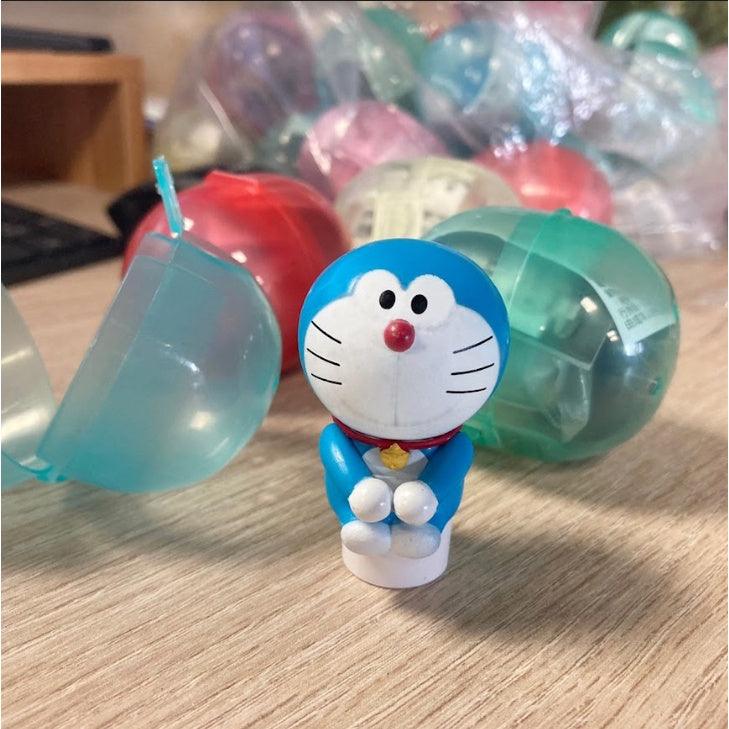 日本T-ARTS扭蛋|全5款,小叮噹坐著公仔系列 - 哆啦a夢、靜香、大雄、哆啦美 - 富士通販