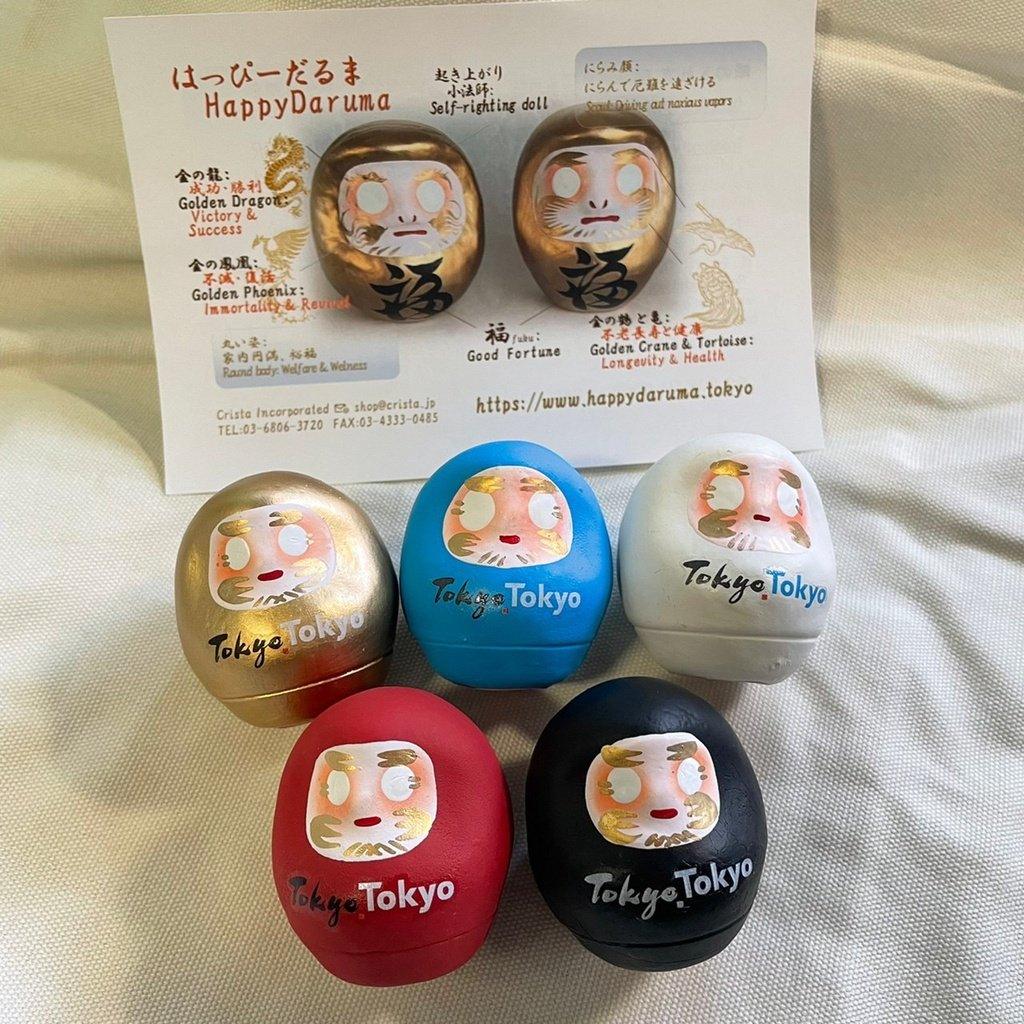 日本限定TokyoTokyo祈福達摩|新年裝飾吉祥物禮物 - 富士通販