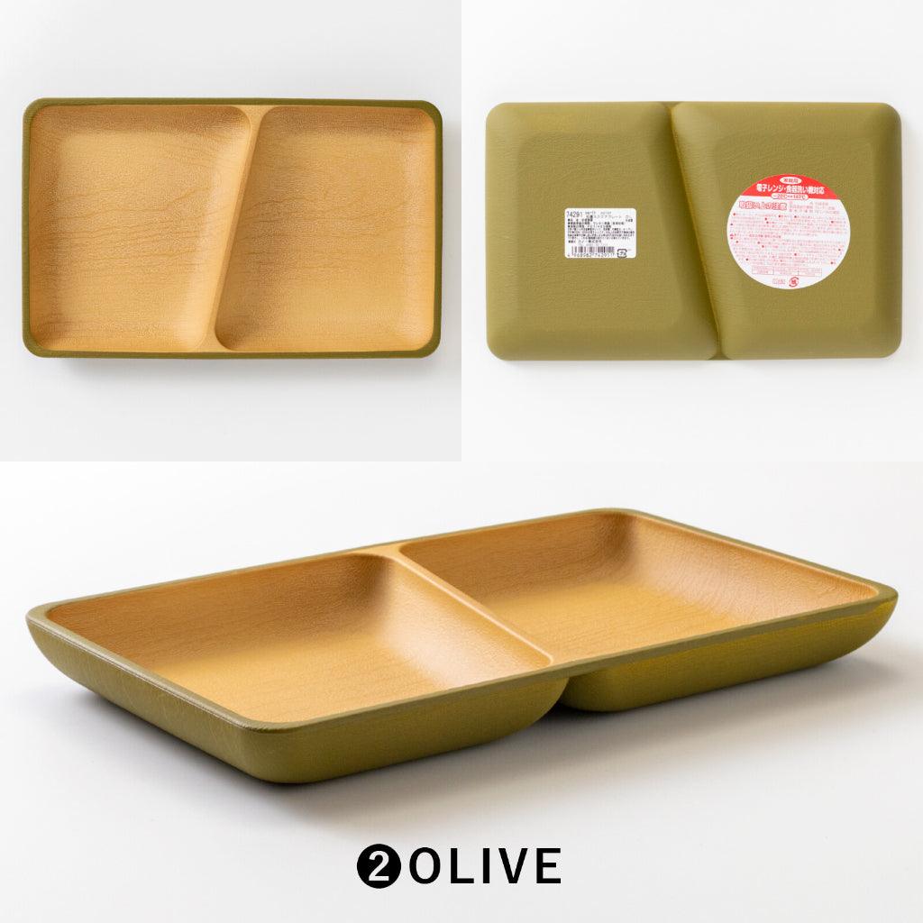 日本製 isso ecco 輕量餐盤 分隔盤 │耐熱 耐摔 野餐 露營