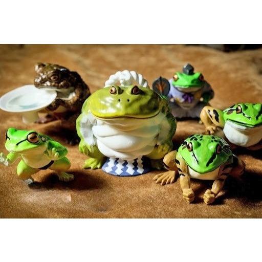 日本 Qualia 蛙力士氣勢公仔P2 摔角 相撲 扭蛋