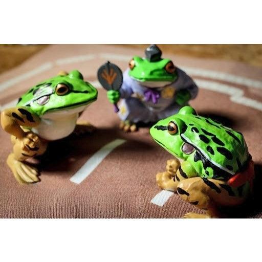 日本 Qualia 蛙力士氣勢公仔P2 摔角 相撲 扭蛋