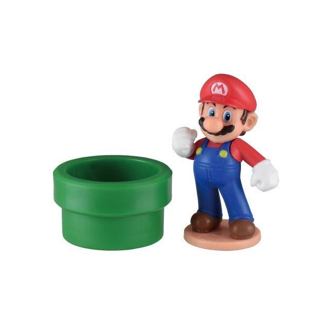 瑪利歐世界遊戲場景組 扭蛋 轉蛋 模型 公仔|全七種 - 富士通販